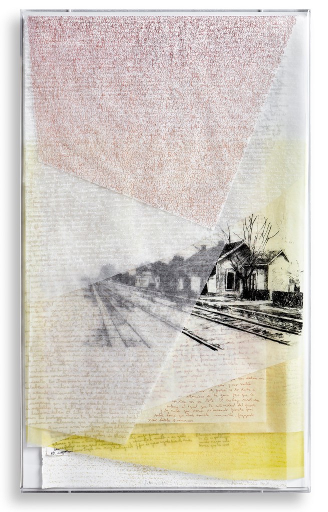 LUCIA TORRES «VIDA» 1 - Litografía 100x60x4cm - Año 2018