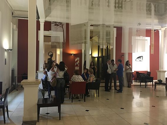 LUCIA TORRES - Instalación «Migrante» en María Elena Kavetz Gallery, Córdoba