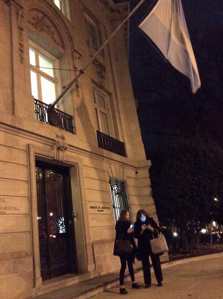 «Mujeres que imprimen» en la Embajada de la República Argentina, en Washington, Estados Unidos, 2017