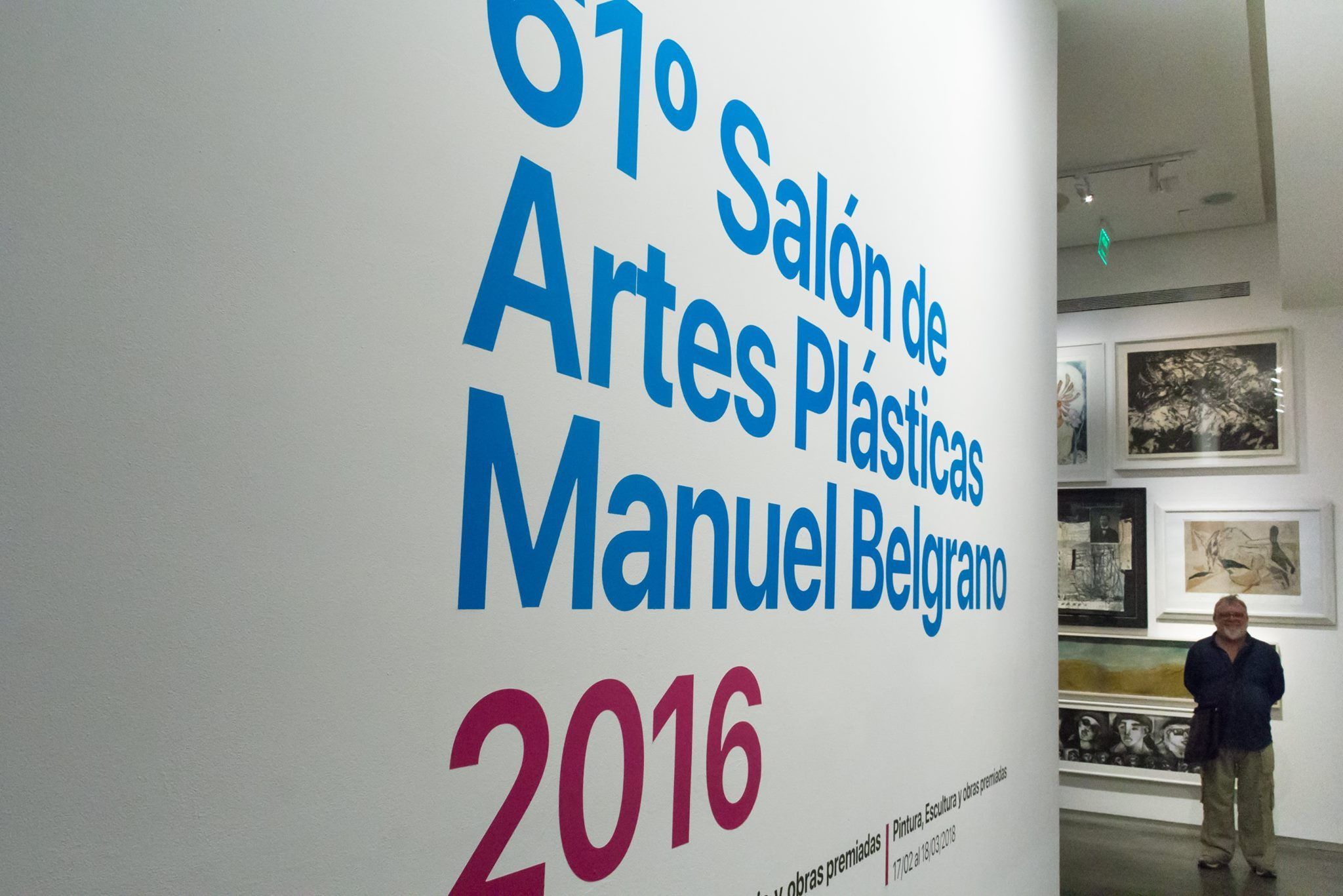 «61 Salón de Artes Plásticas Manuel Belgrano» en el Museo de Artes Plásticas Eduardo Sívori, 2016