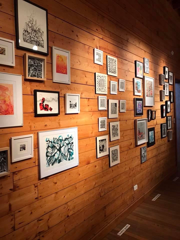 Lucía Torres - Muestra colectiva "Constelaciones Gráficas" 2018