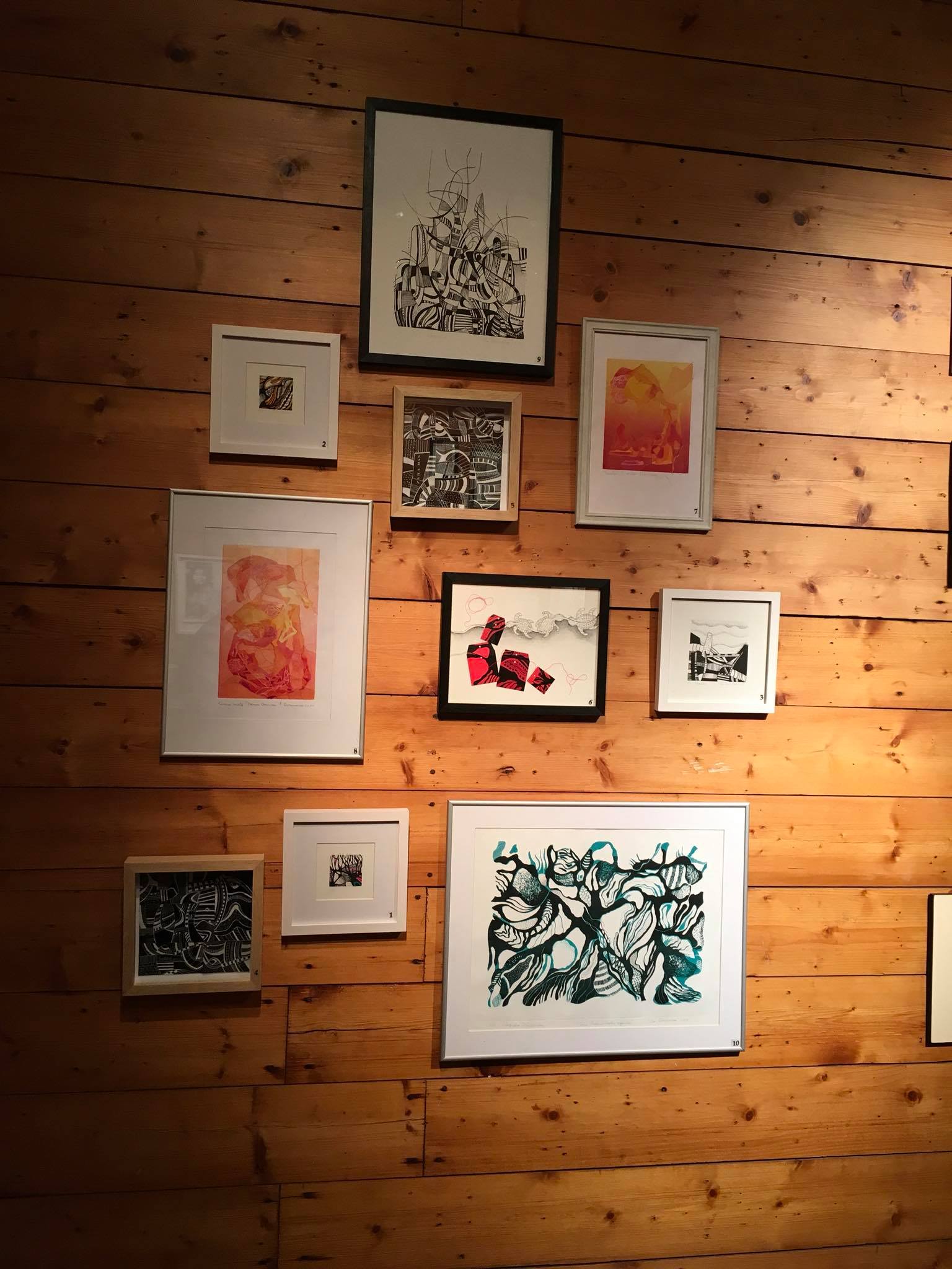 Lucía Torres - Muestra colectiva "Constelaciones Gráficas" 2018