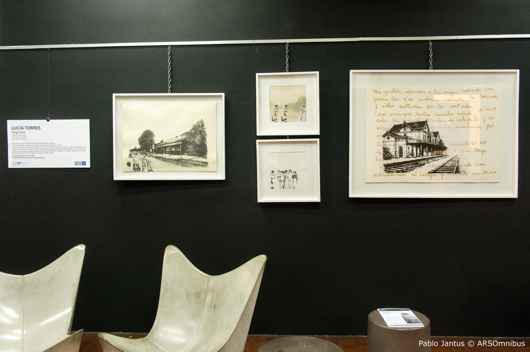 Lucía Torres - Muestra individual "Migrante" 2018