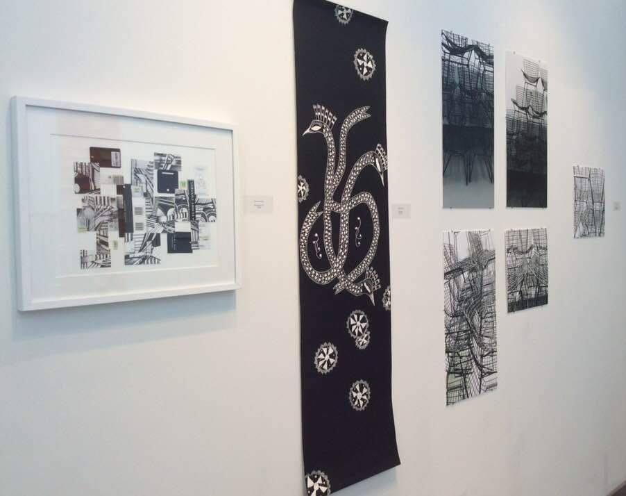 «Latinamerican women printing» en el Centro Cultural de Pompano Beach, 2017