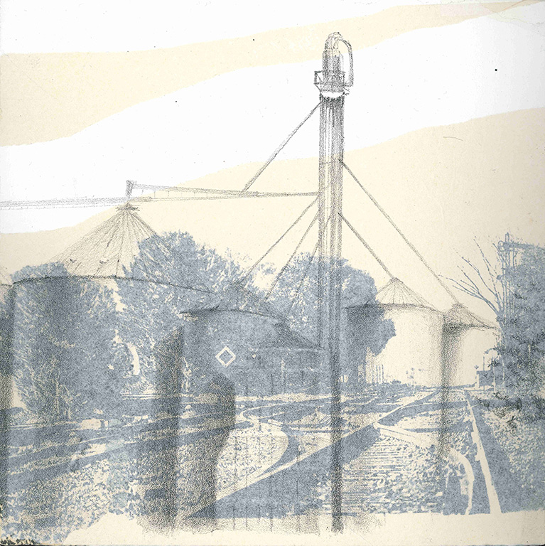 LUCIA TORRES - Serie «VIDA» 8 - Litografía 28x28cm - Año 2019