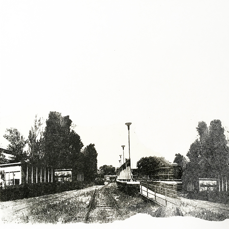 LUCIA TORRES - Serie «VIDA» 10 - Litografía 28x28cm - Año 2019