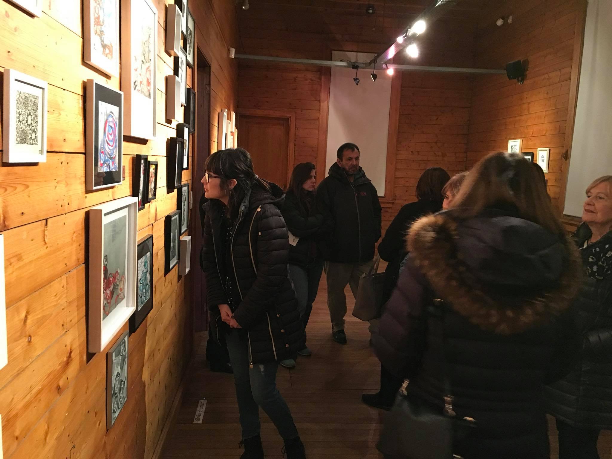 Lucía Torres - Muestra colectiva "Constelaciones Gráficas" 2018