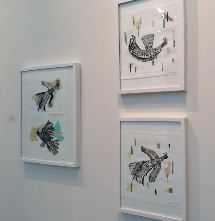 «Latinamerican women printing» en el Centro Cultural de Pompano Beach, 2017