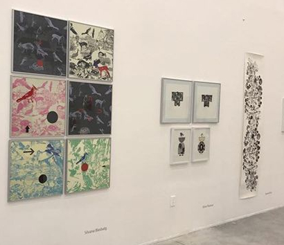 «LATINAMERICAN WOMEN PRINTING» en Art and Design Gallery, Miami, 2017