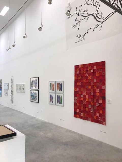 «LATINAMERICAN WOMEN PRINTING» en Art and Design Gallery, Miami, 2017