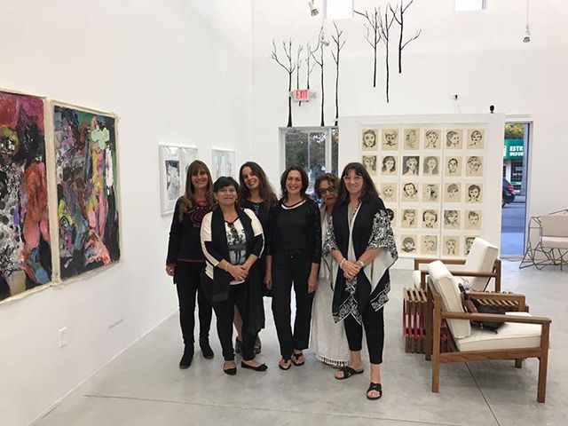 «LATINAMERICAN WOMEN PRINTING» en Art and Design Gallery, Miami, 2017