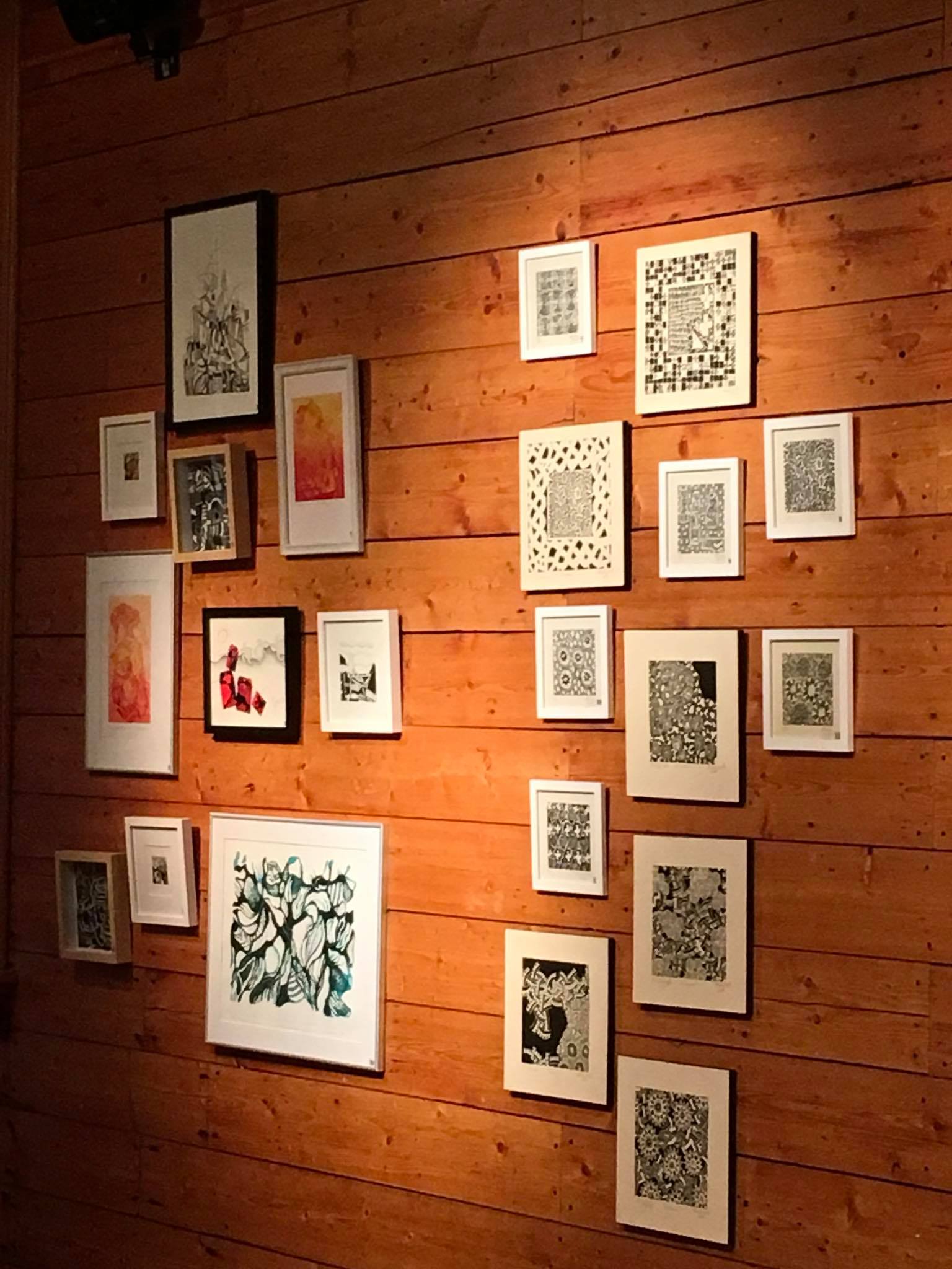 Lucía Torres - Muestra colectiva "Constelaciones Gráficas" 2018