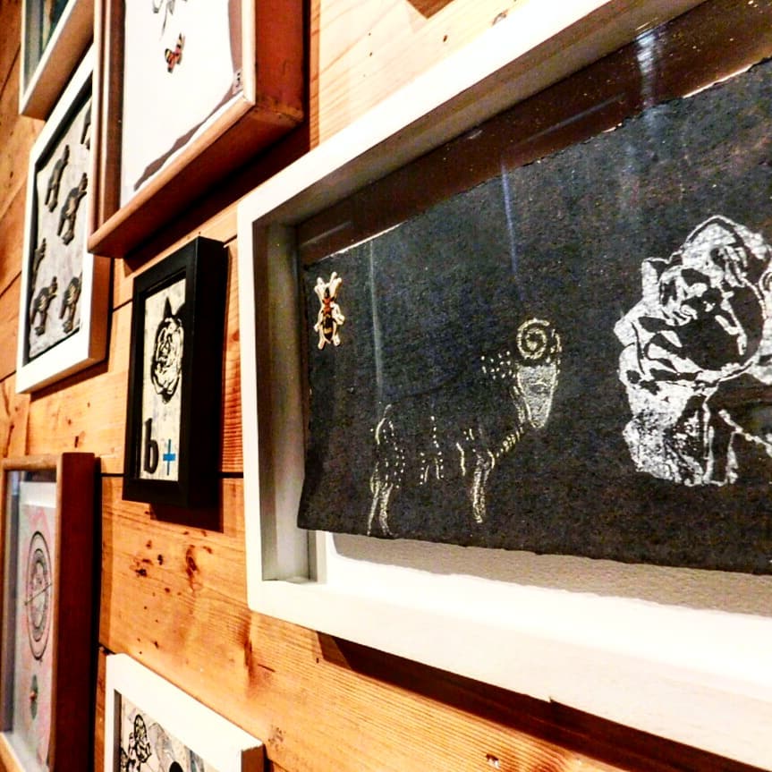 Lucía Torres - Muestra colectiva "Constelaciones Gráficas" 2018