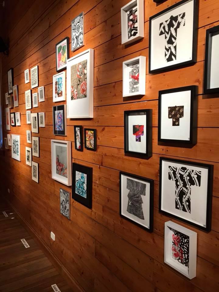 Lucía Torres - Muestra colectiva "Constelaciones Gráficas" 2018