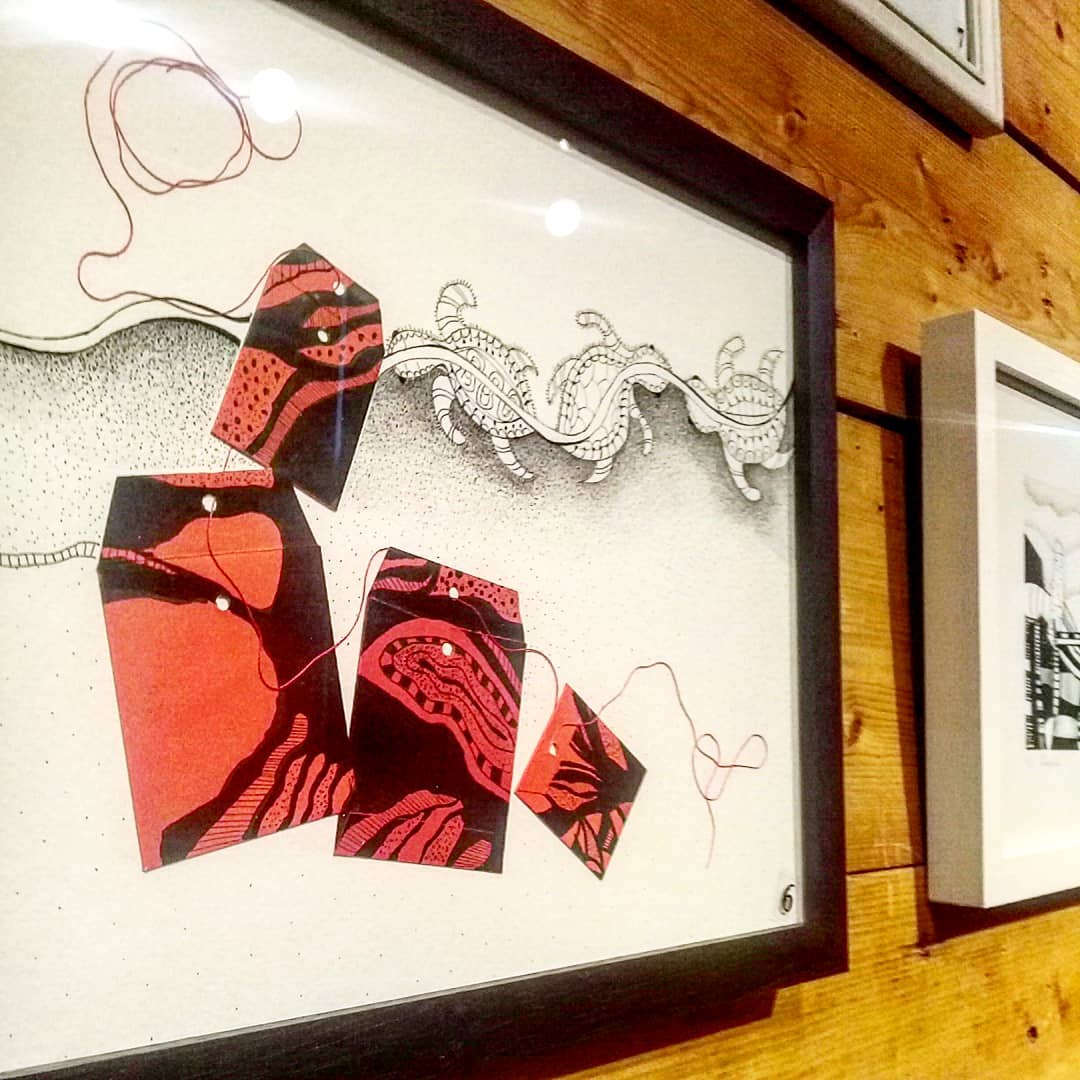 Lucía Torres - Muestra colectiva "Constelaciones Gráficas" 2018