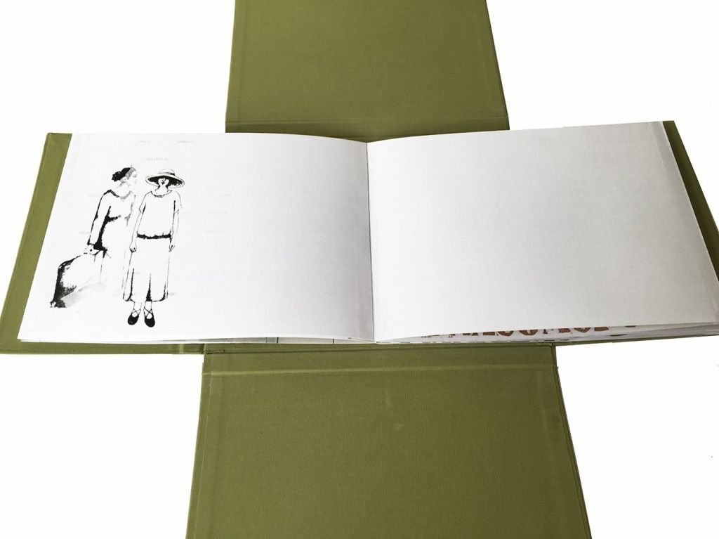 LUCIA TORRES «Resiliencia» – Libro de Artista – Litografía, Xilografía, Impresión Digital – Ejemplar Único – 22x17,5x2cm – Año 2018