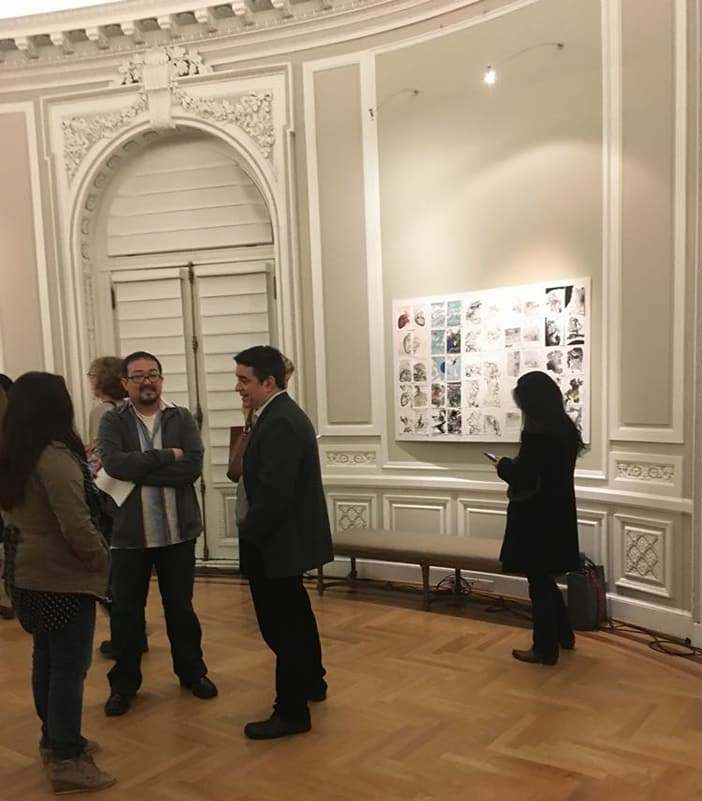 «Mujeres que imprimen» en la Embajada de la República Argentina, en Washington, Estados Unidos, 2017