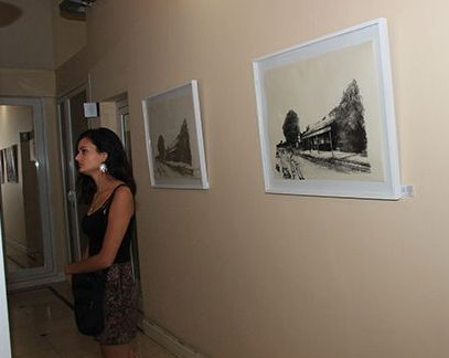 LUCIA TORRES - Instalación «Migrante» en María Elena Kavetz Gallery, Córdoba