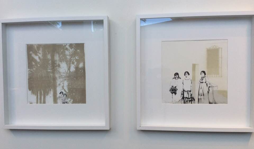 LUCIA TORRES «Migrante», en la presentación «Latinamerican women printing» en el Centro Cultural de Pompano Beach, 2017