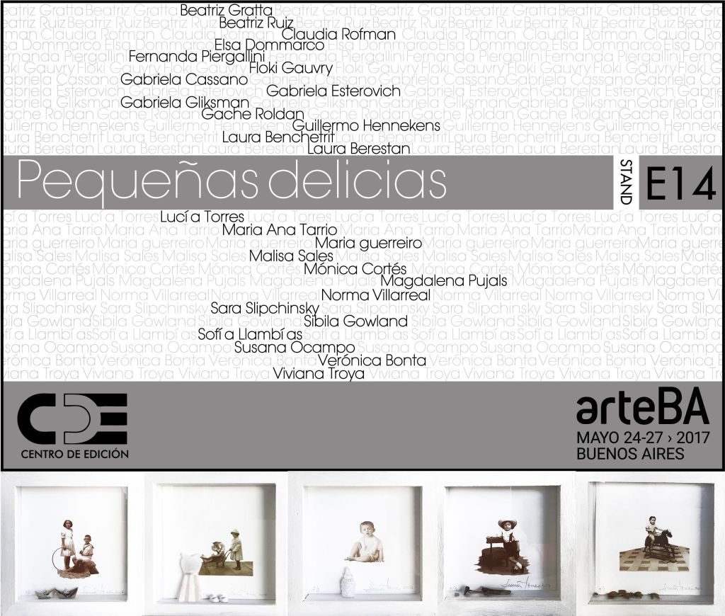 LUCIA TORRES «ArteBA 2017» Centro de Edición Taller Galería - Stand E14
