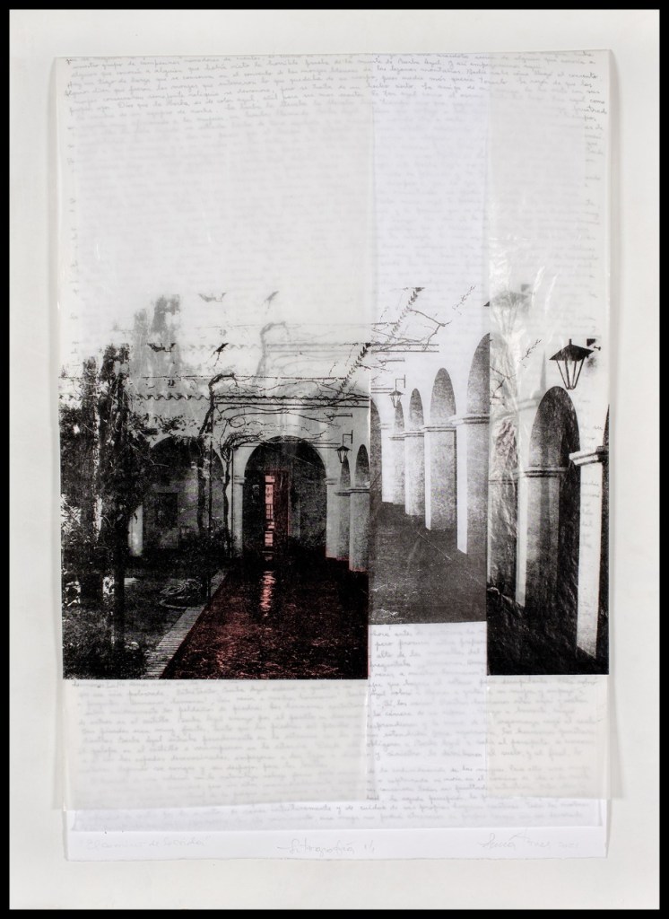 LUCIA TORRES «El camino de la vida» Litografía 101x73cm - Año 2021