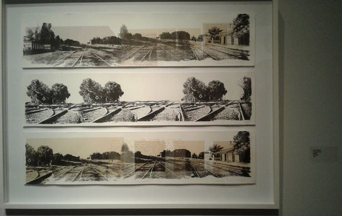 LUCIA TORRES con «Serie VIDA» en «Otras tramas entre la ruta de tus pasos NATURALEZA Y URBANISMO» del «GRUPO 5» Erman-Leiva-Torres-Blasbalg, en el Museo Banco Provincia de Buenos Aires