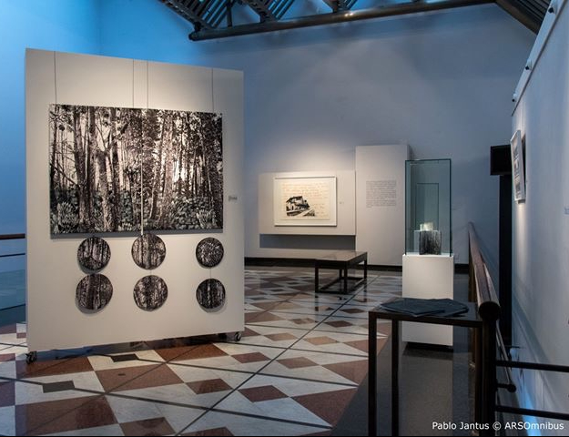 «Otras tramas entre la ruta de tus pasos NATURALEZA Y URBANISMO» del «GRUPO 5» Erman-Leiva-Torres-Blasbalg, en el Museo Banco Provincia de Buenos Aires