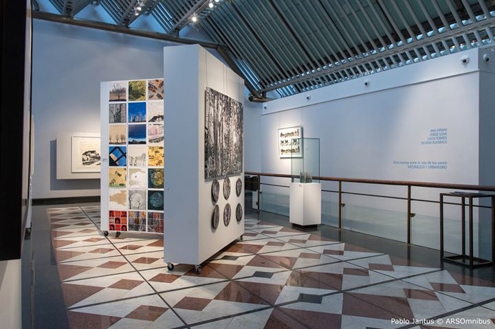 «Otras tramas entre la ruta de tus pasos NATURALEZA Y URBANISMO» del «GRUPO 5» Erman-Leiva-Torres-Blasbalg, en el Museo Banco Provincia de Buenos Aires