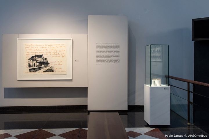 LUCIA TORRES con «Serie VIDA» en «Otras tramas entre la ruta de tus pasos NATURALEZA Y URBANISMO» del «GRUPO 5» Erman-Leiva-Torres-Blasbalg, en el Museo Banco Provincia de Buenos Aires