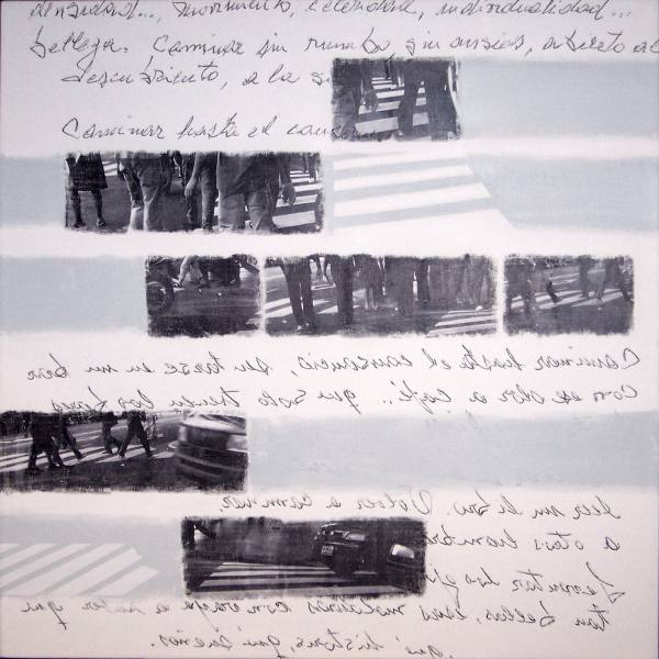 LUCIA TORRES «LATIDO» II - 100x100cm - Año 2009