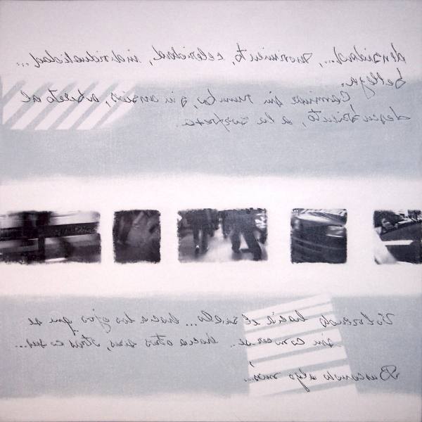 LUCIA TORRES «LATIDO» III - 100x100cm - Año 2009