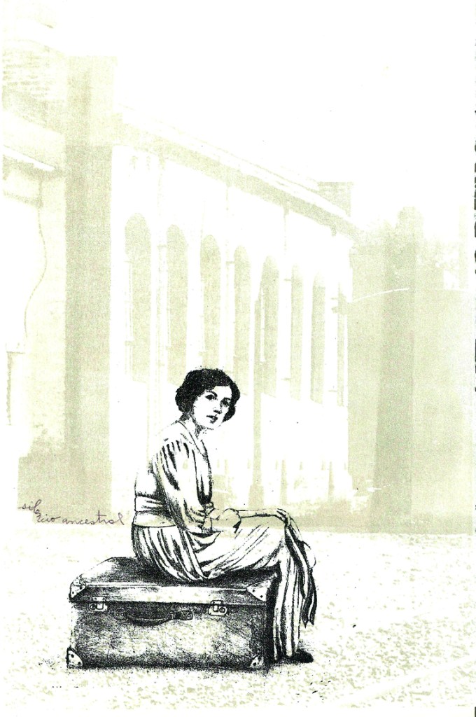 LUCIA TORRES «Migrante» 4 - Litografía en Poliester 29x19cm - Año 2013