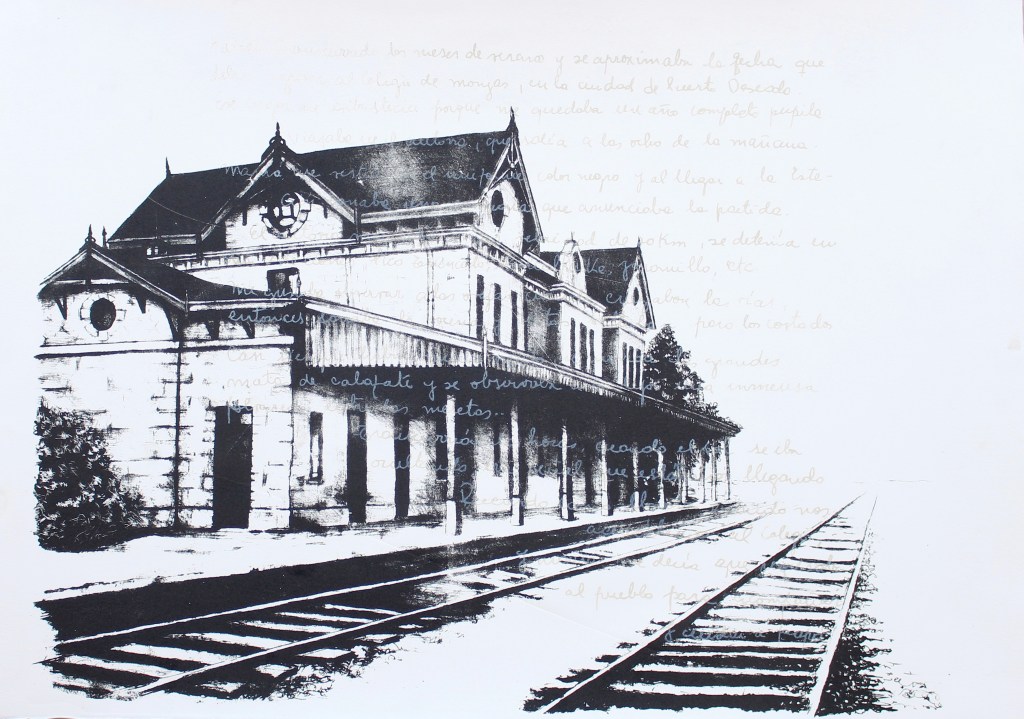 LUCIA TORRES «MIGRANTE» 102 - Litografía 56x76cm - Año 2014