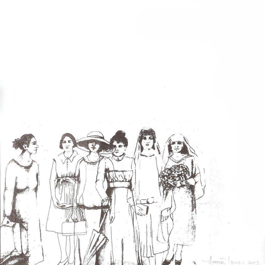 LUCIA TORRES «MIGRANTE» 122 - Litografía en Poliester 30x30cm - Año 2015