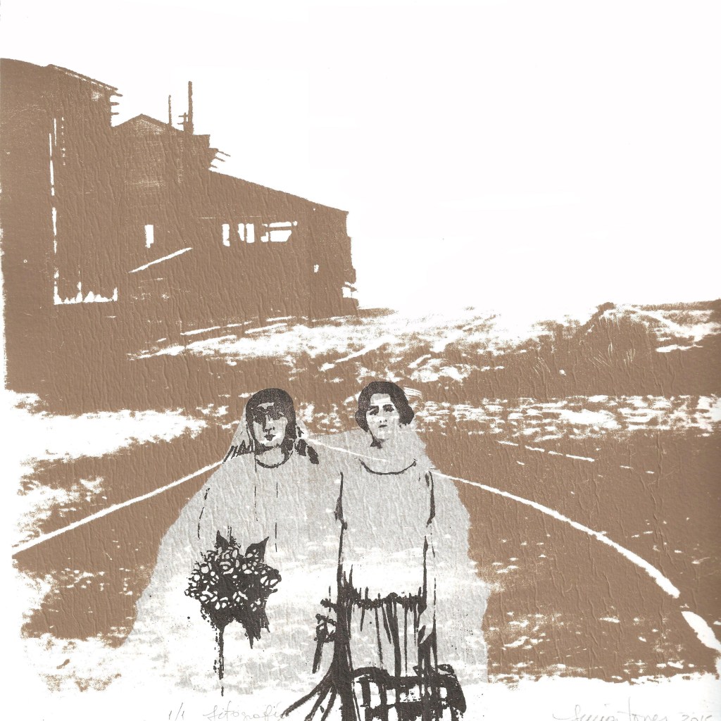 LUCIA TORRES «MIGRANTE» 127 - Litografía 30x30cm - Año 2015