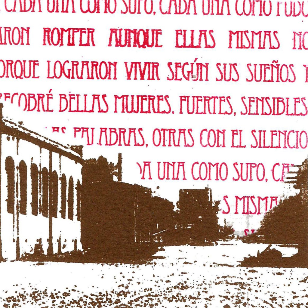 LUCIA TORRES «MIGRANTE» 136 - Litopoliester 10x10cm - Año 2015