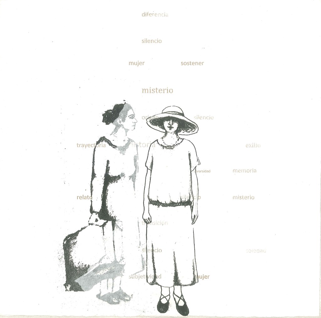 LUCIA TORRES «Migrante» 21 - Litografía en Poliester 30x30cm - Año 2013