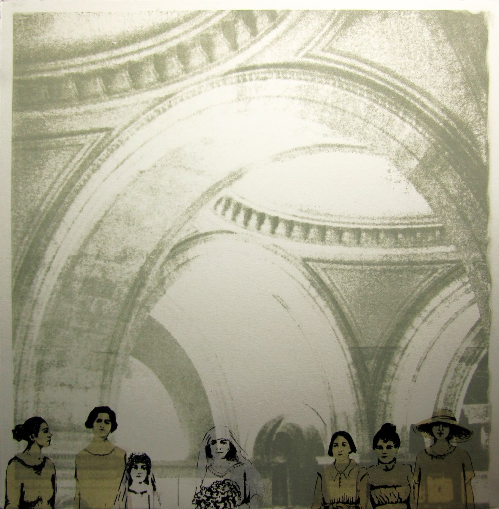 LUCIA TORRES «Migrante» 24 - Litografía, Poliester print 30x30cm - Año 2013