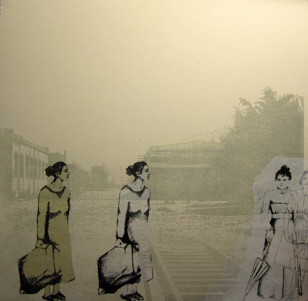 LUCIA TORRES «Migrante» 29 - Litografía, Poliester print 30x30cm - Año 2013