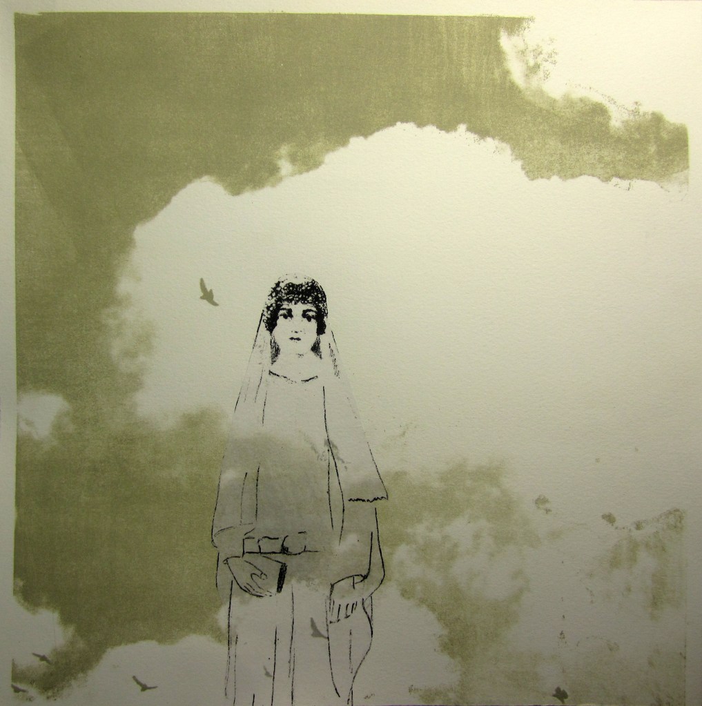 LUCIA TORRES «Migrante» 32 - Litografía en Poliester 30x30cm - Año 2013