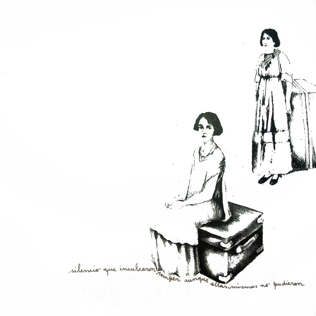 LUCIA TORRES «Migrante» 43 - Litografía 30x30cm - Año 2013