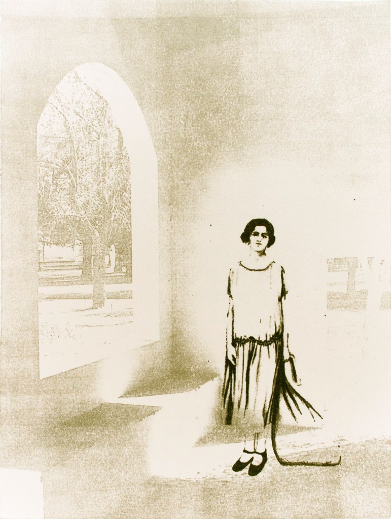 LUCIA TORRES «Migrante» 58 - Litografía 30x23cm - Año 2013