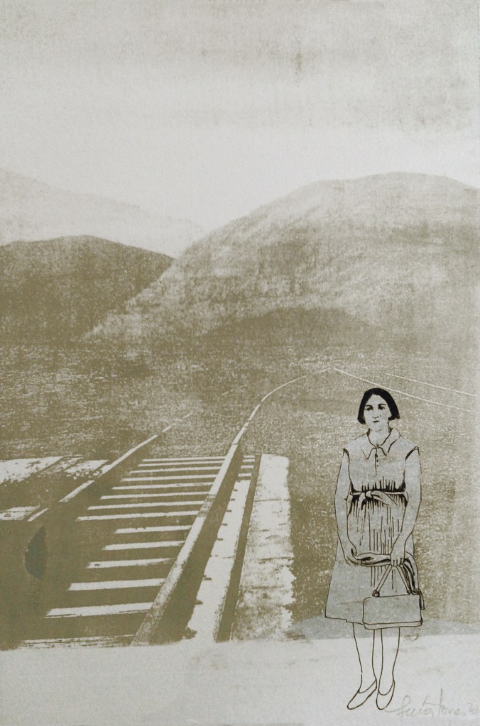 LUCIA TORRES «Migrante» 61-1- Litografía 30x19,8cm - Año 2013