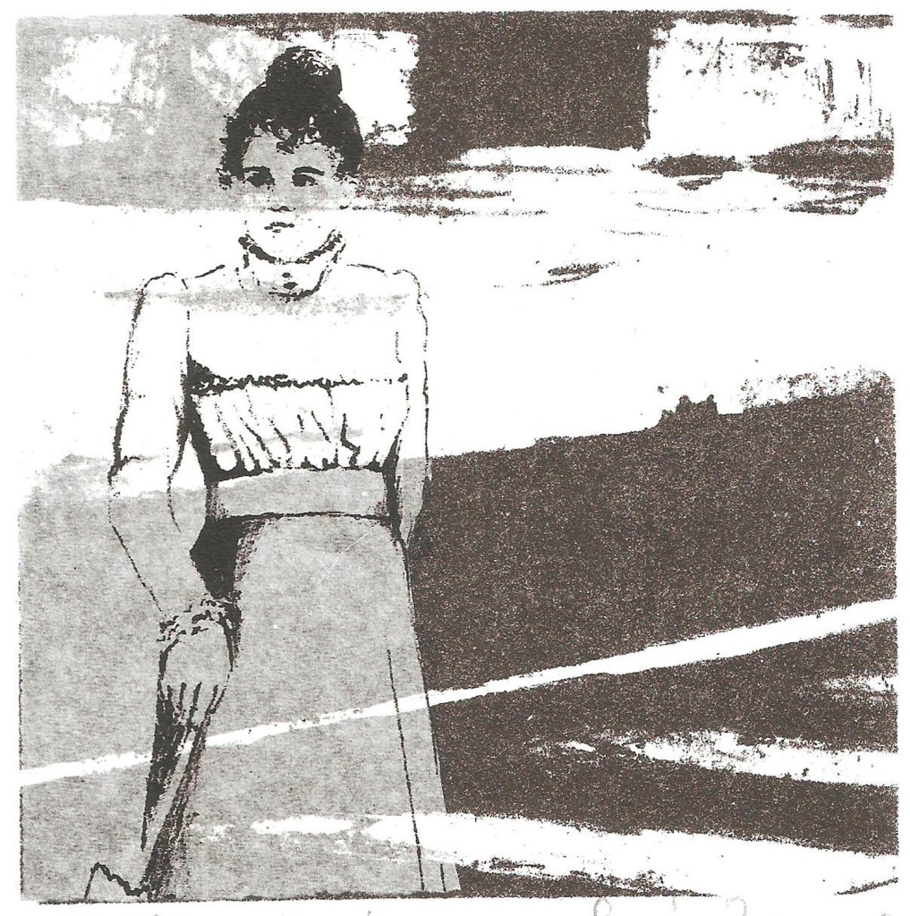 LUCIA TORRES «MIGRANTE» 70 - Litografía, Xilografía 10x10cm - Año 2014