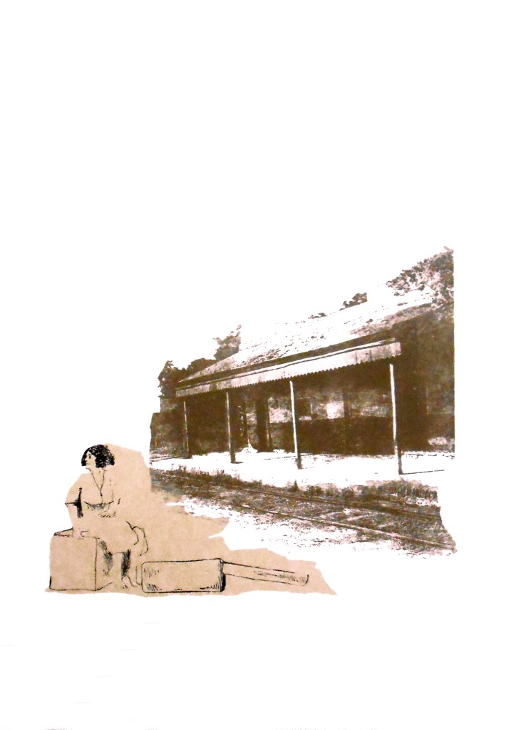 LUCIA TORRES «MIGRANTE» 82-2 - Litografía 70x50cm - Año 2014