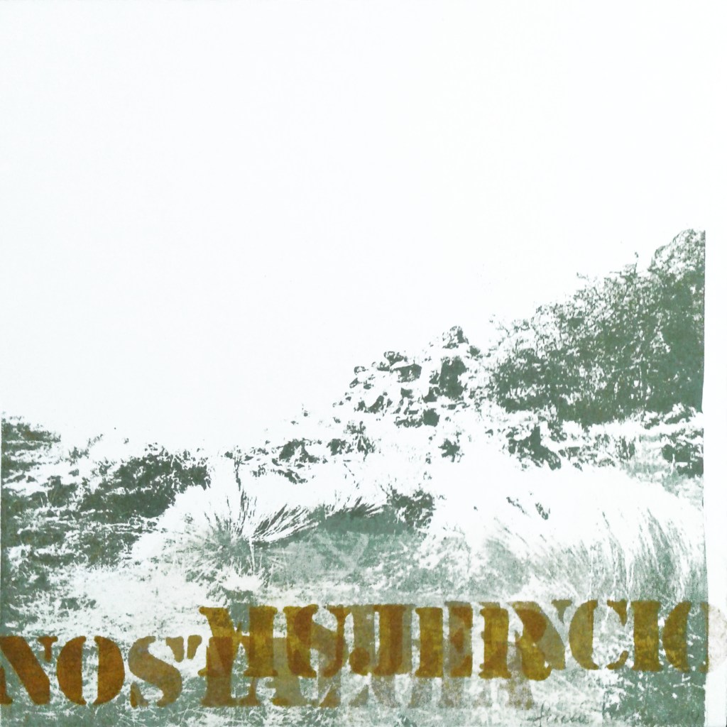 LUCIA TORRES «MIGRANTE» 89-2 - Litografía, Xilografía 30x30cm - Año 2014