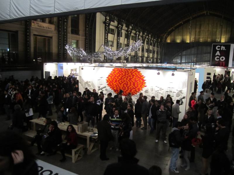 «Ch.ACO’11 Feria de Arte Contemporáneo - Centro Cultural Estación Mapocho» Santiago de Chile, 2011