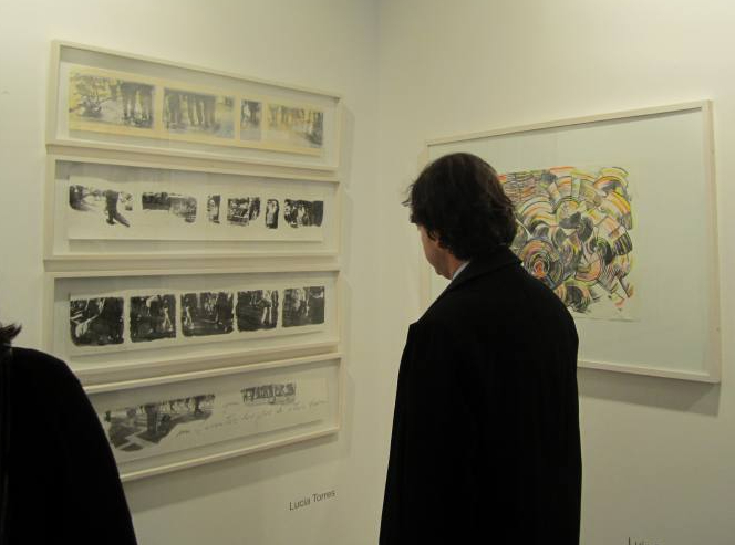 LUCIA TORRES «TERRITORIO» en «Ch.ACO’11 Feria de Arte Contemporáneo - Centro Cultural Estación Mapocho» Santiago de Chile, 2011