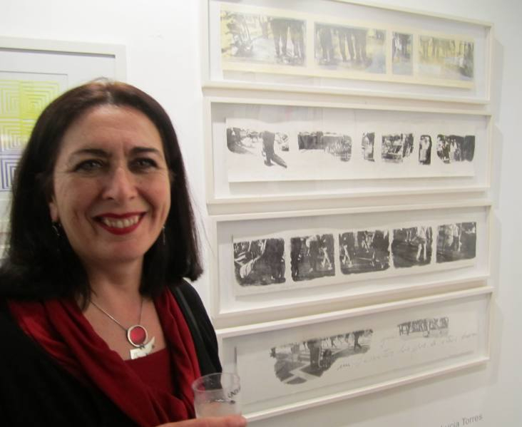 LUCIA TORRES «TERRITORIO» en «Ch.ACO’11 Feria de Arte Contemporáneo - Centro Cultural Estación Mapocho» Santiago de Chile, 2011