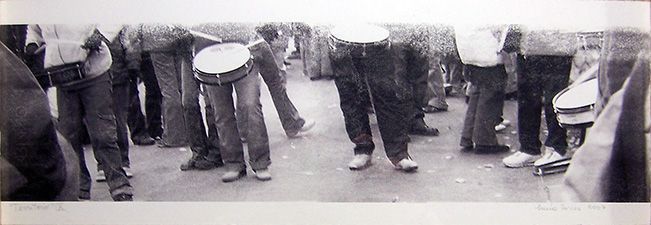 LUCIA TORRES «TERRITORIO» X - Transfer 19x56cm - Año 2007